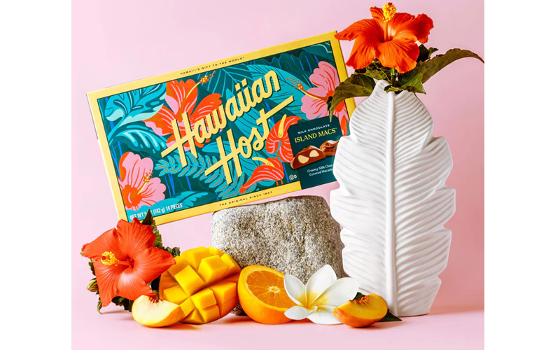 【12個セット】ハワイアンホースト　マカデミアナッツチョコレートコナコーヒー Hawaiian Host パラダイスコレクション マカダミアナッツ